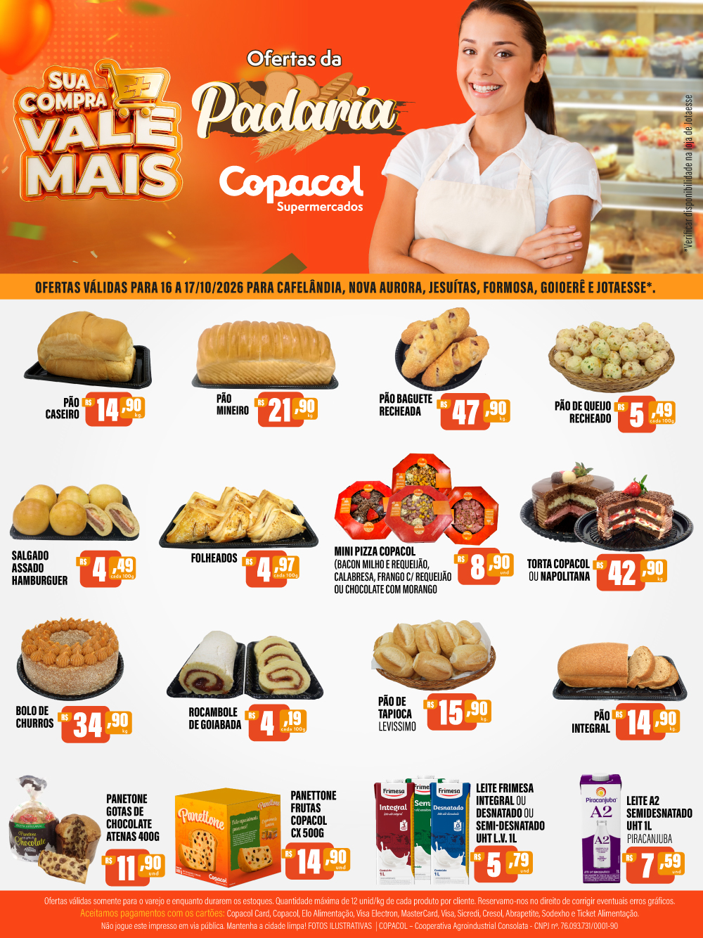 Ofertas da Padaria