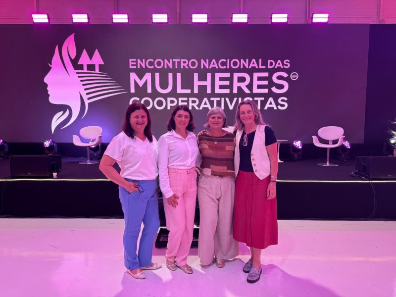 Cooperadas ampliam conhecimentos em Encontro Nacional das Mulheres Cooperativistas