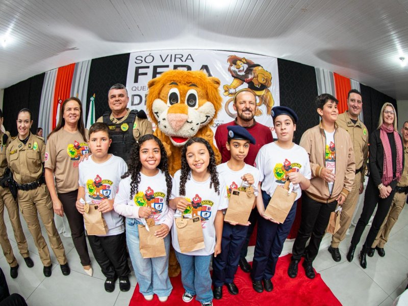 Proerd forma 138 alunos em Moreira Sales