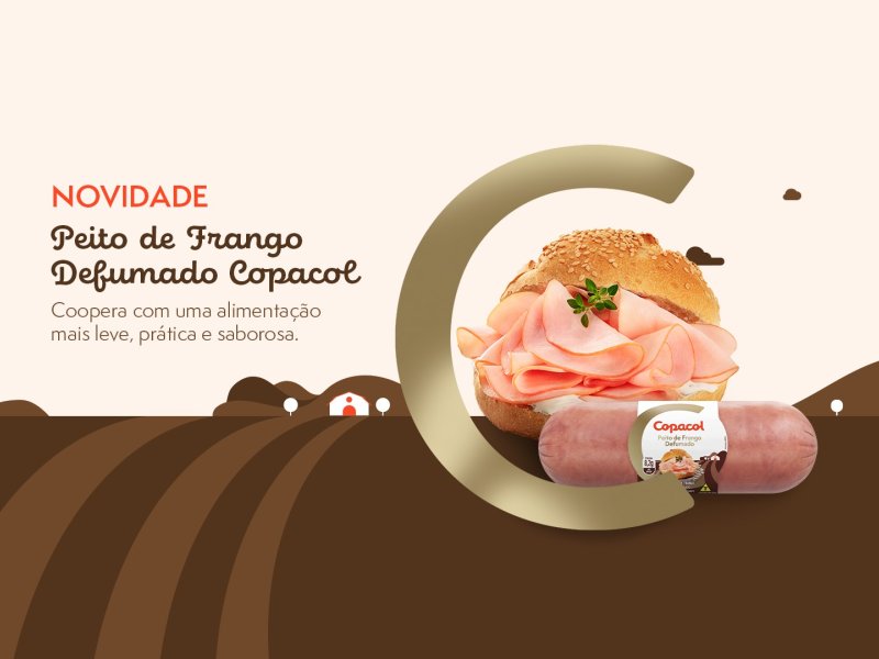Peito de Frango Defumado Copacol: sabor marcante, pronto para servir