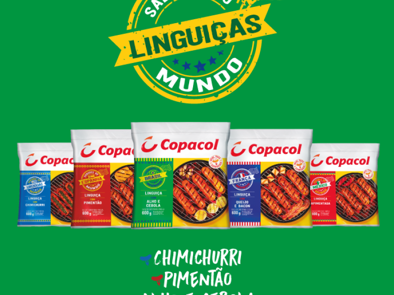 Copacol lança Linguiça Sabores do Mundo 