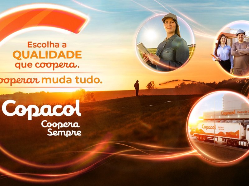 Cooperar Muda Tudo: Copacol está com nova campanha no ar em todo o País