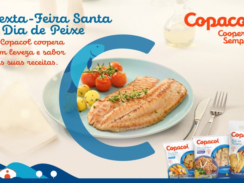Tilápia Copacol é a escolha ideal para pratos saborosos na Páscoa