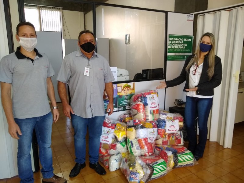 Doações da Copacol e Ihara beneficiam famílias do Sudoeste do Paraná