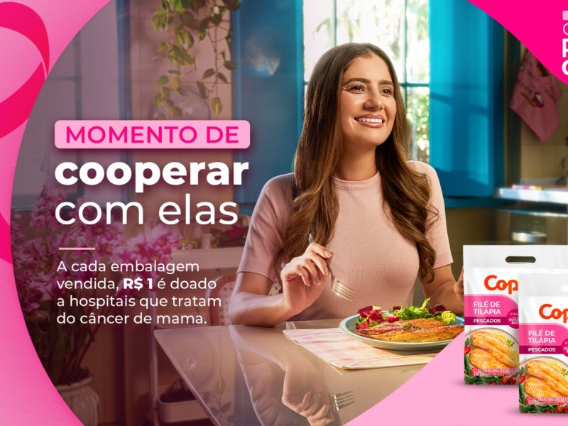 Momento de cooperar com elas: 8ª campanha Outubro Rosa Copacol já começou