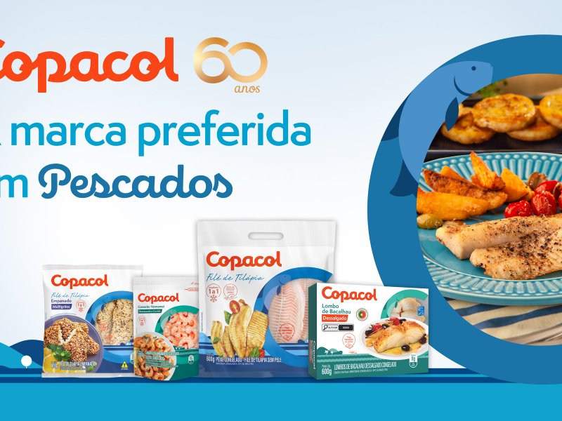 Copacol é eleita por consumidores marca preferida em pescados congelados