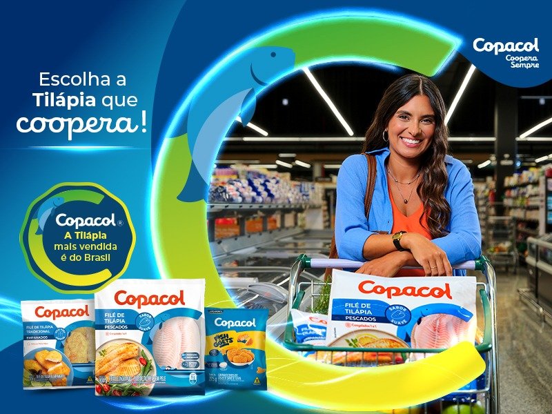 Tilápia Copacol: a preferida no prato do brasileiro em sabor e praticidade