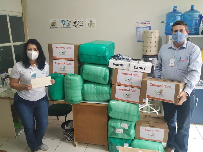Copacol prossegue com ações contra Covid-19 e realiza novas doações